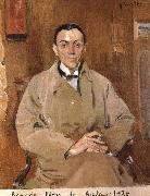 Joaquin Sorolla Ayala portrait oil